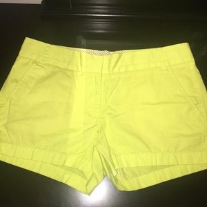J. Crew Neon Shorts